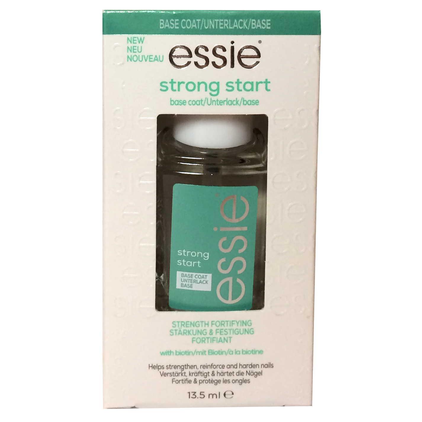 Essie Strong Coat % Strengthener % Base - Start