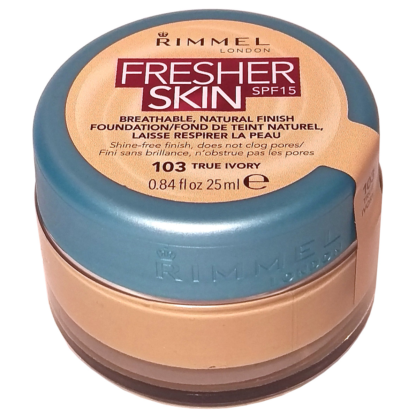 Rimmel Fresher Skin Foundation - 103 True Ivory