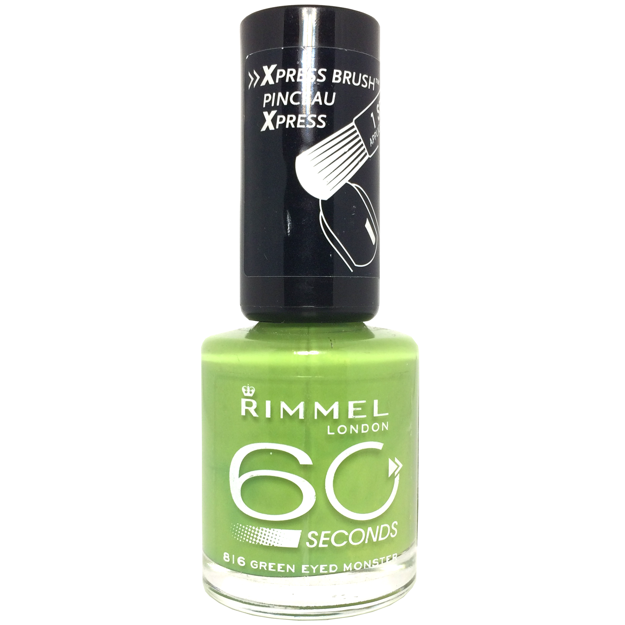 Rimmel 60 Seconds Nail Polish - 816 Green Eyed Monster - £